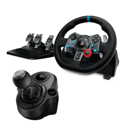 Volante Logitech Driving Force Racing G29 + Palanca Ps3-Ps4-Ps5-Pc